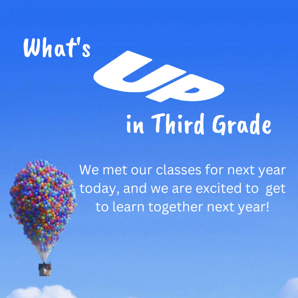 What's up in Third Grade